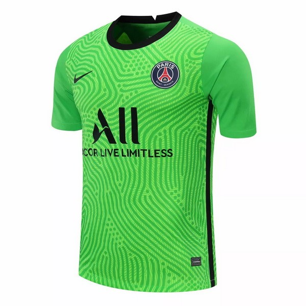 Camiseta Paris Saint Germain Portero 2020 2021 Verde